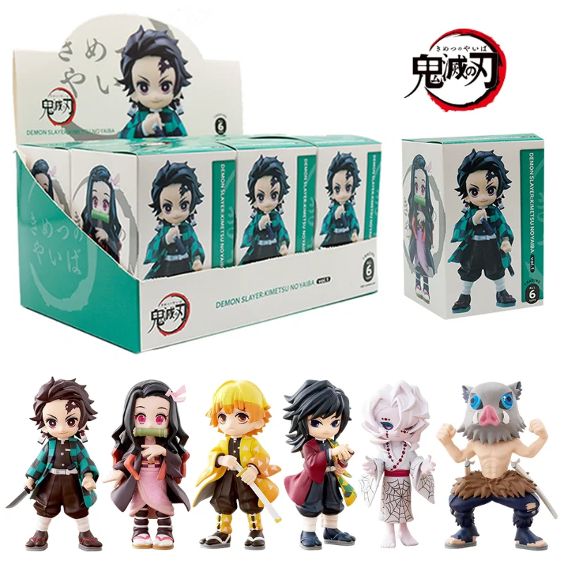 

Горячая новинка: Оригинальная аниме-фигурка Bushiroad Palverse Demon Slayer: Kimetsu No Yaiba, серия Blind Box Vol.1, коллекционная игрушка-сувенир, подарок