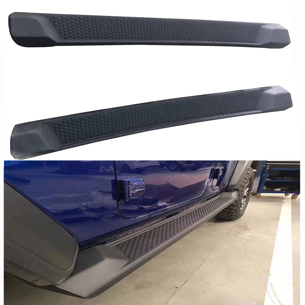 To Russia 4 Doors Side Step Running Boards ABS Material for Jeep Wrangler  JL 2018+ JL1054  LantSun