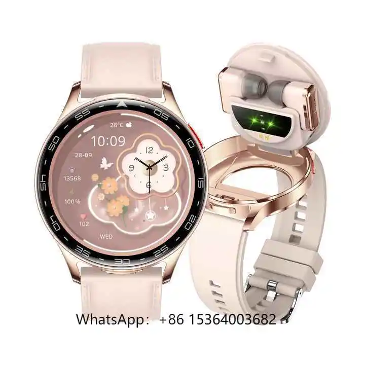 

Умные часы 2025 с наушниками T97 TWS 2 в 1 со смарт-часами Водонепроницаемые 100+ спортивных режимов Фитнес-трекер