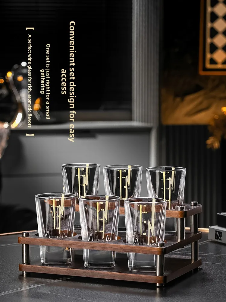 high-end-luxury-crystal-white-wine-cup-set-two-ounce-glasses-with-creative-stand-for-home-use-and-guests-measured-glass