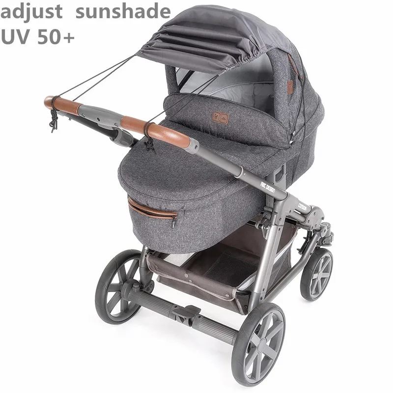 Baby Stroller accessary Stroller Sunshade Cover-Effective UV Rays Cut Design-Stops 99% of The Sun\'s Rays (UPF50+) Universal fit