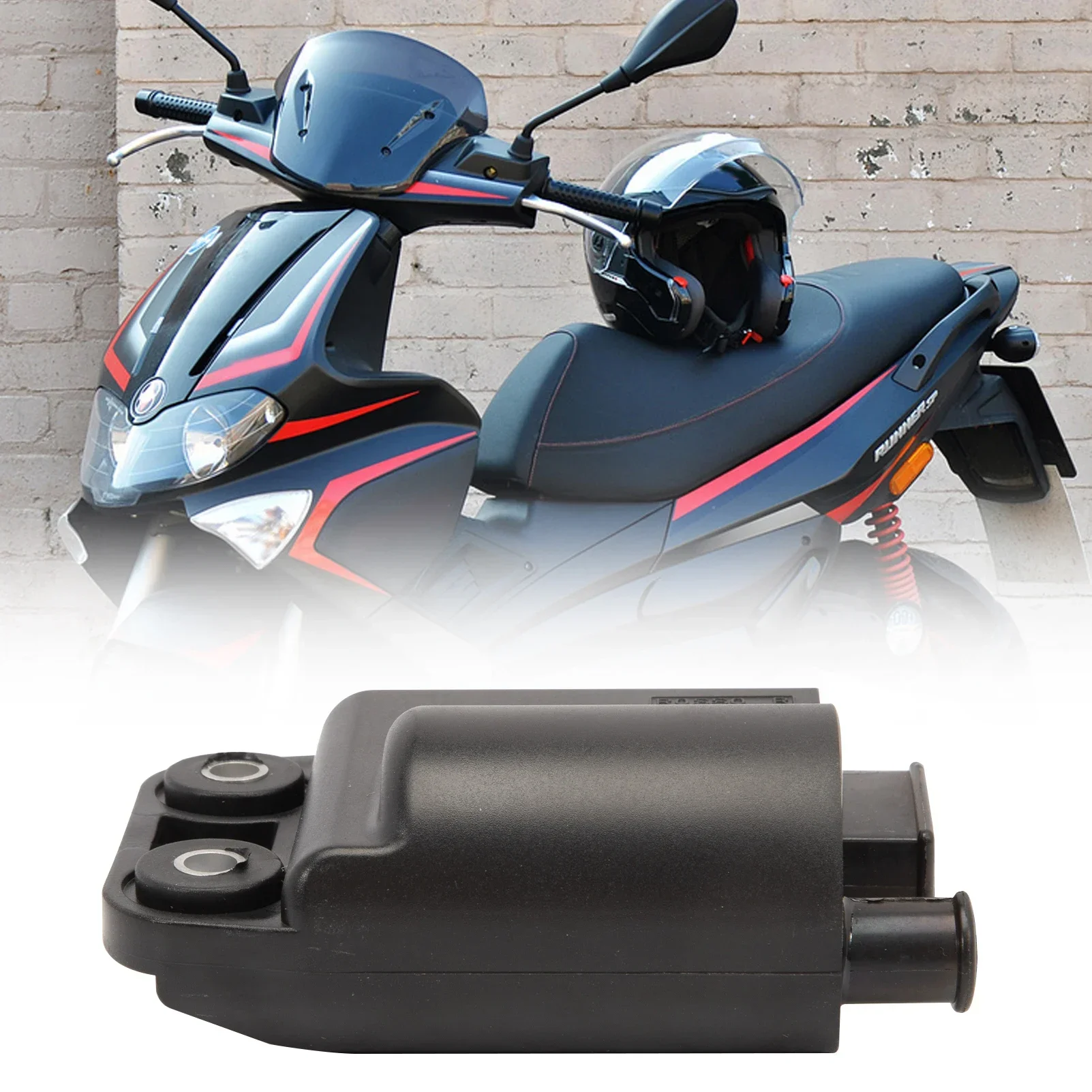 00G03310171 CDI Integrated Ignition Unit Ignition Coil for Piaggio NRG 50 Power DT TPH SSL Gilera Piaggio Vespa 58095R