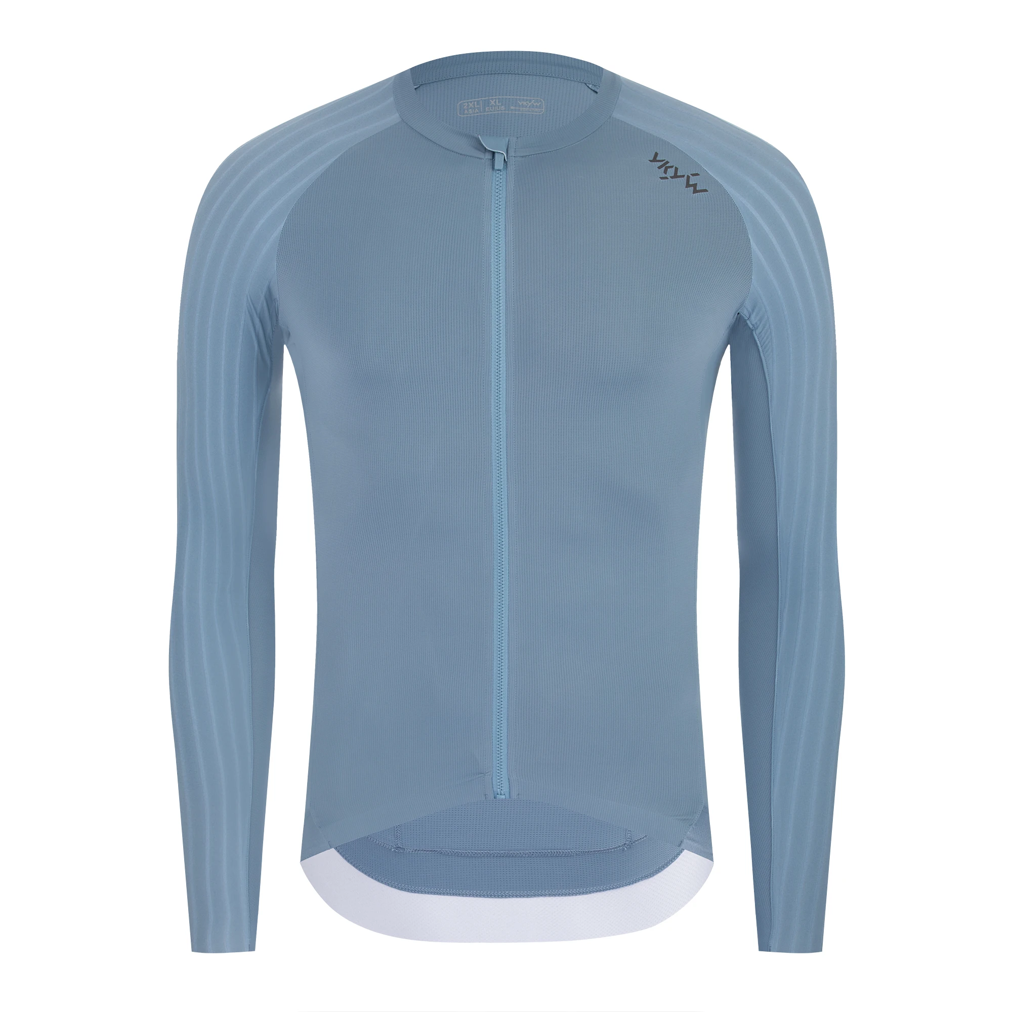 YKYWBIKE Herren-Radtrikot Langarm 2026 Rennrad-Shirt YKK Fahrradtrikot Atmungsaktiv Aerodynamisch Raglan-Ärmel – Detail 27