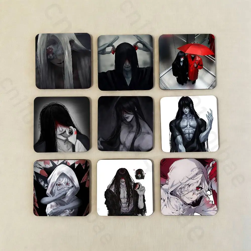 

H-Homicipher Fridge Magnet Personalized Magnetic Durable Plastic Square Picture Surface Fridge Magnets