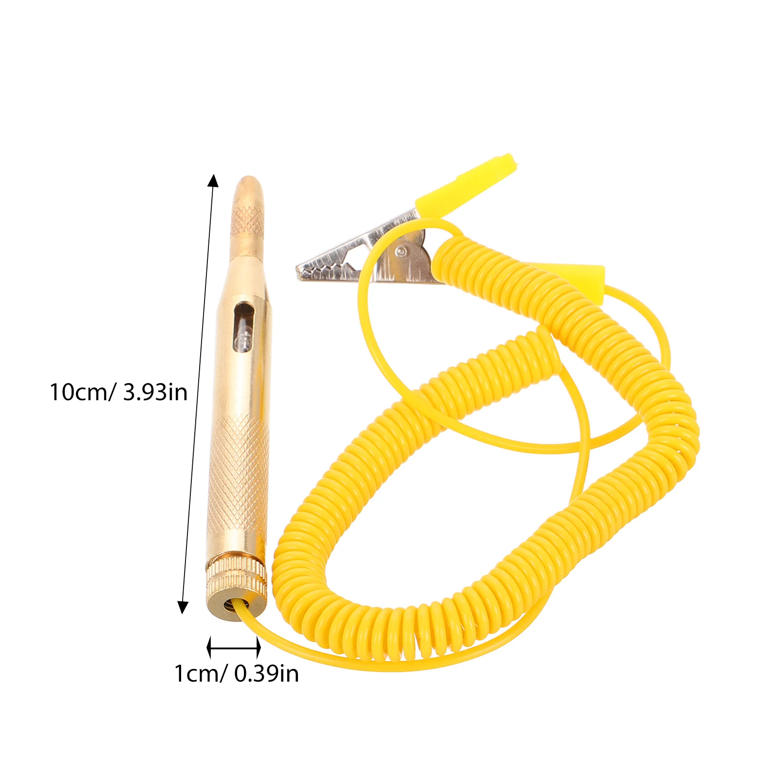 Автомобильный измеритель напряжения, ручка 6 В, 12 В, 24 В постоянного тока, тестер автомобильных цепей, удлиненный пружинный провод, портативный преобразователь предохранителей для автомобиля, грузовика