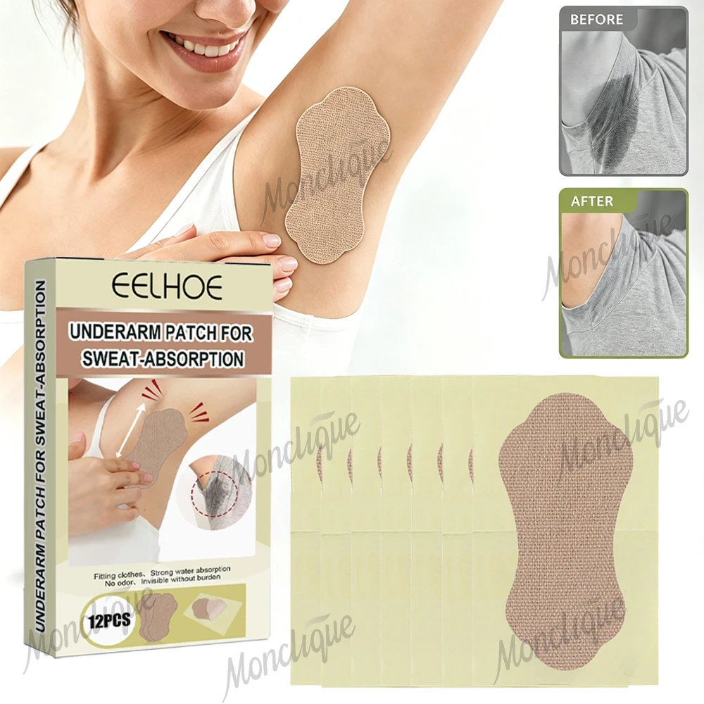 Disposable Underarm Sweat-absorbent Patch Summer Underarm Sweat-proof Sticker Lightweight Invisible Breathable Keep Dry Unisex