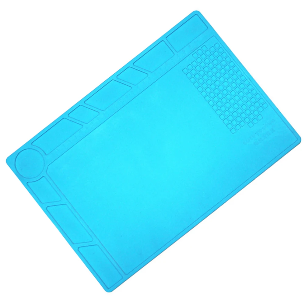 

Silicone Repair Pad Heat Insulation Working Mat for Soldering Small Parts Platform Professional Practical
