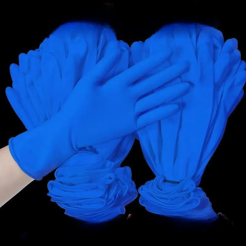 Thickened Silicone Gloves Disposable Nitrile Rubber Food Grade Kitchen Dishwashing Waterproof Durable Protection Gloves