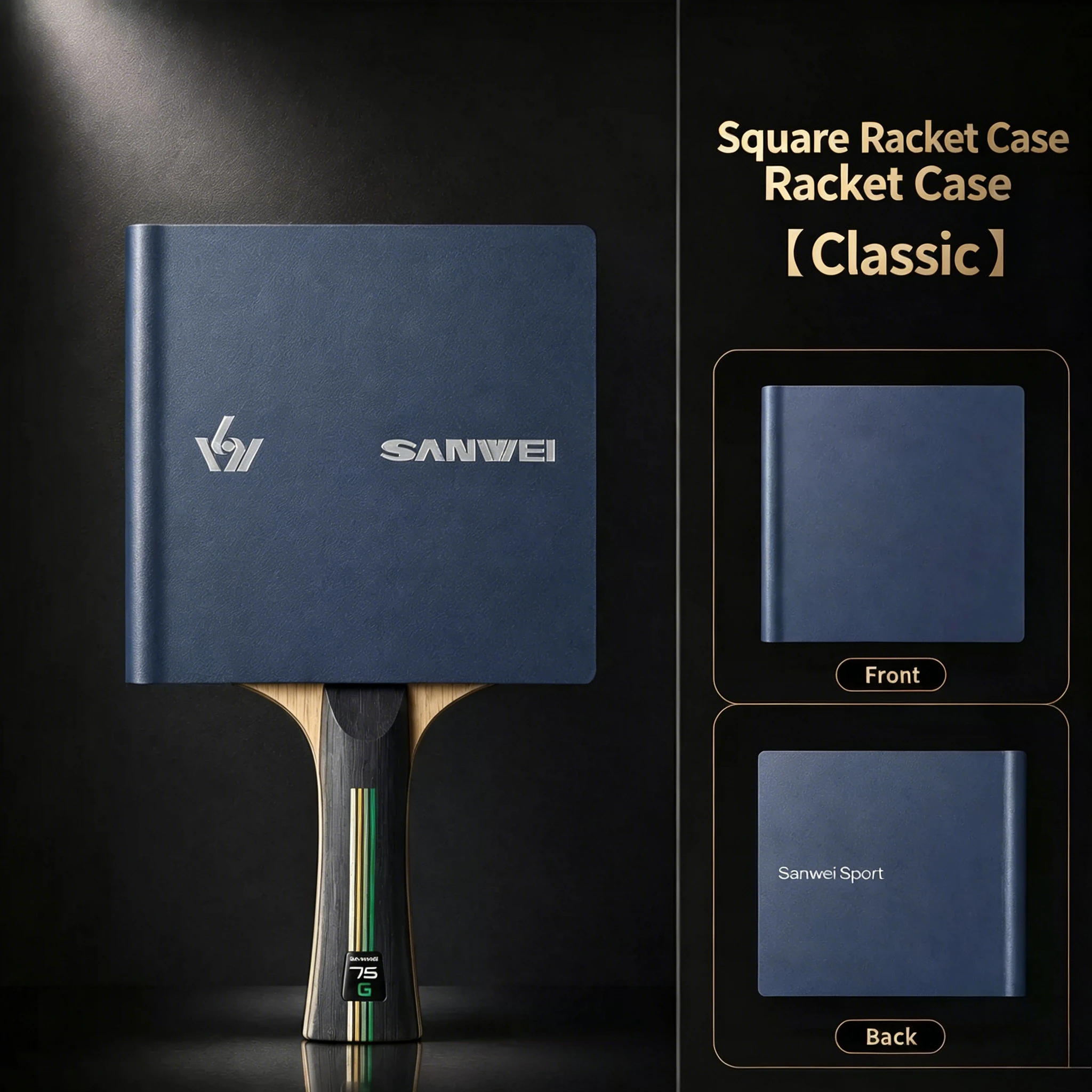 SANWEI Magnetic Table Tennis Racket Protective Clip Anti-Oxidation Ping Pong Rubber Protector Rubber Protective Film Accessories 5