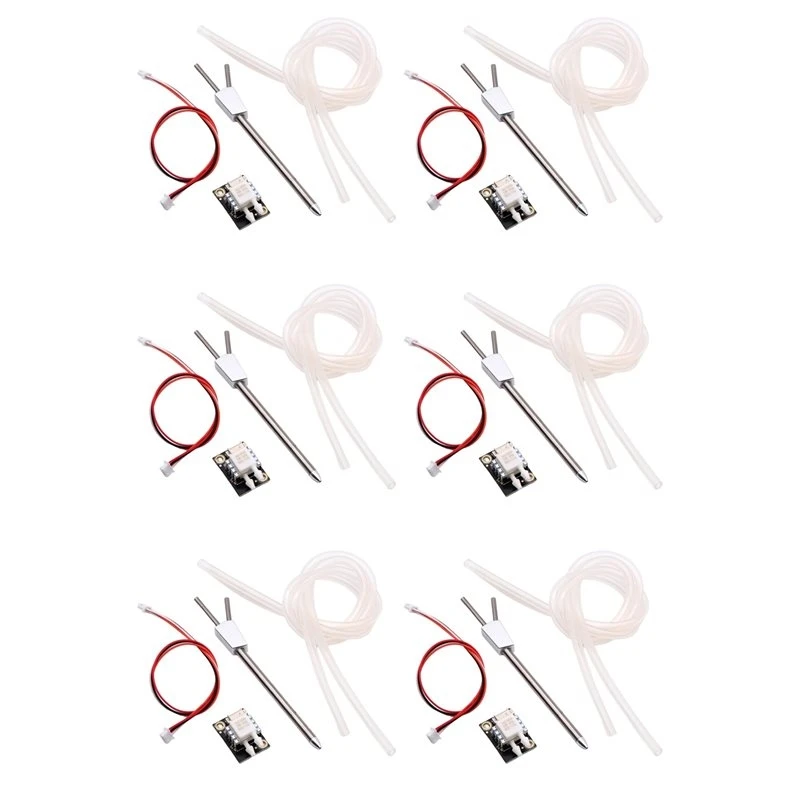 T24C 6X PX4 Pitot Tube Airspeedometer Airspeed Sensor+Differential Airspeed Pitot Tube MS4525DO For Pixhawk PX4 Controller