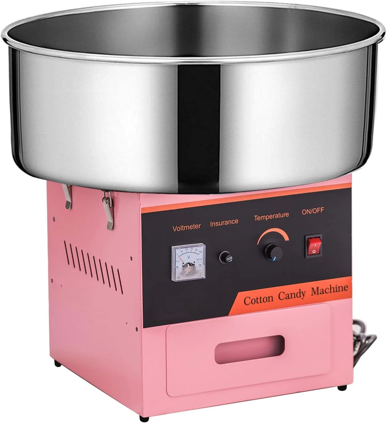 Commercial  Stainless Steel Mini Cotton Candy Maker Machine Bakery Use Sugar Floss Machine