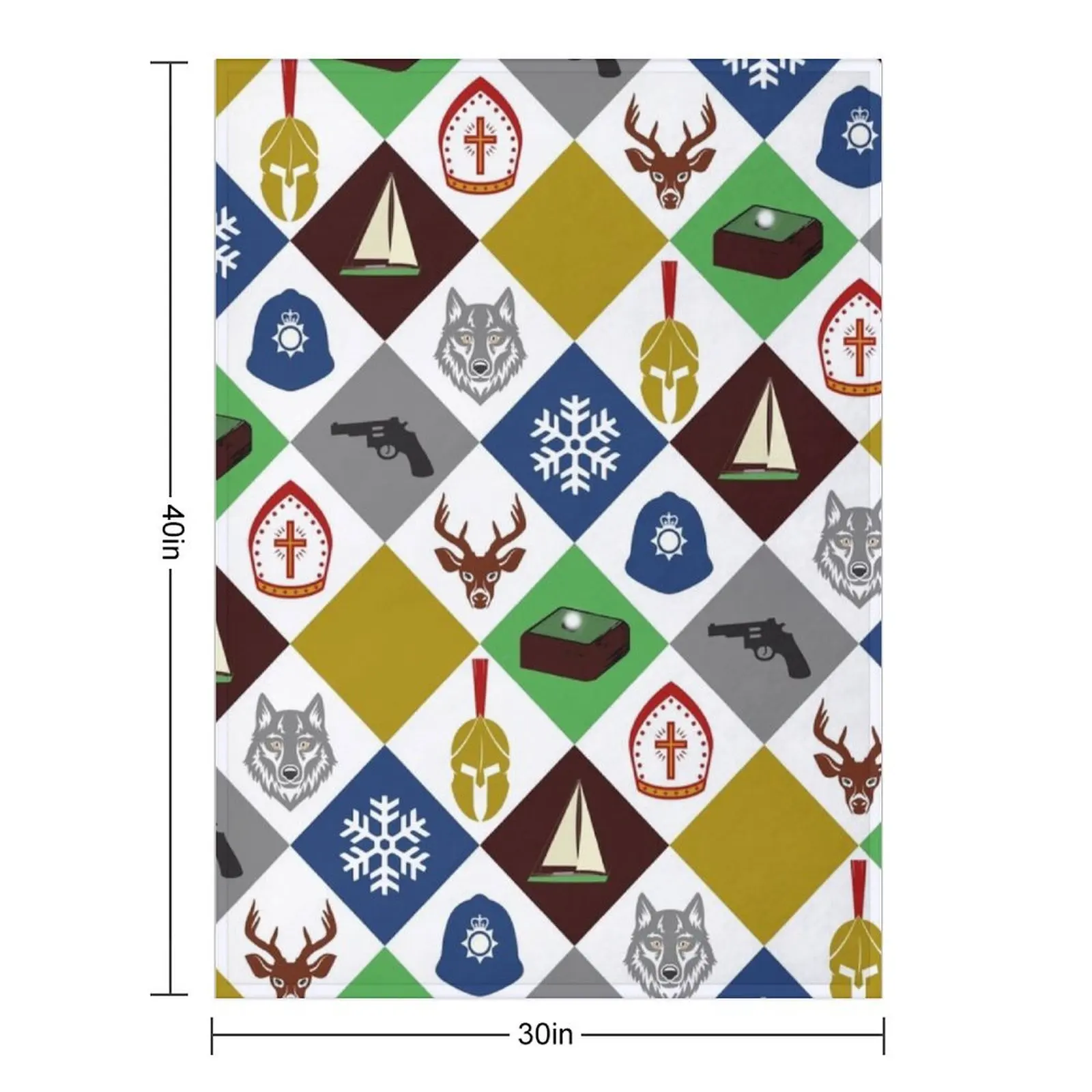 The Box of Delights Throw Blanket Multi-Purpose halloween Luxury Thicken Hairys Travel For Decorative Sofa Blankets