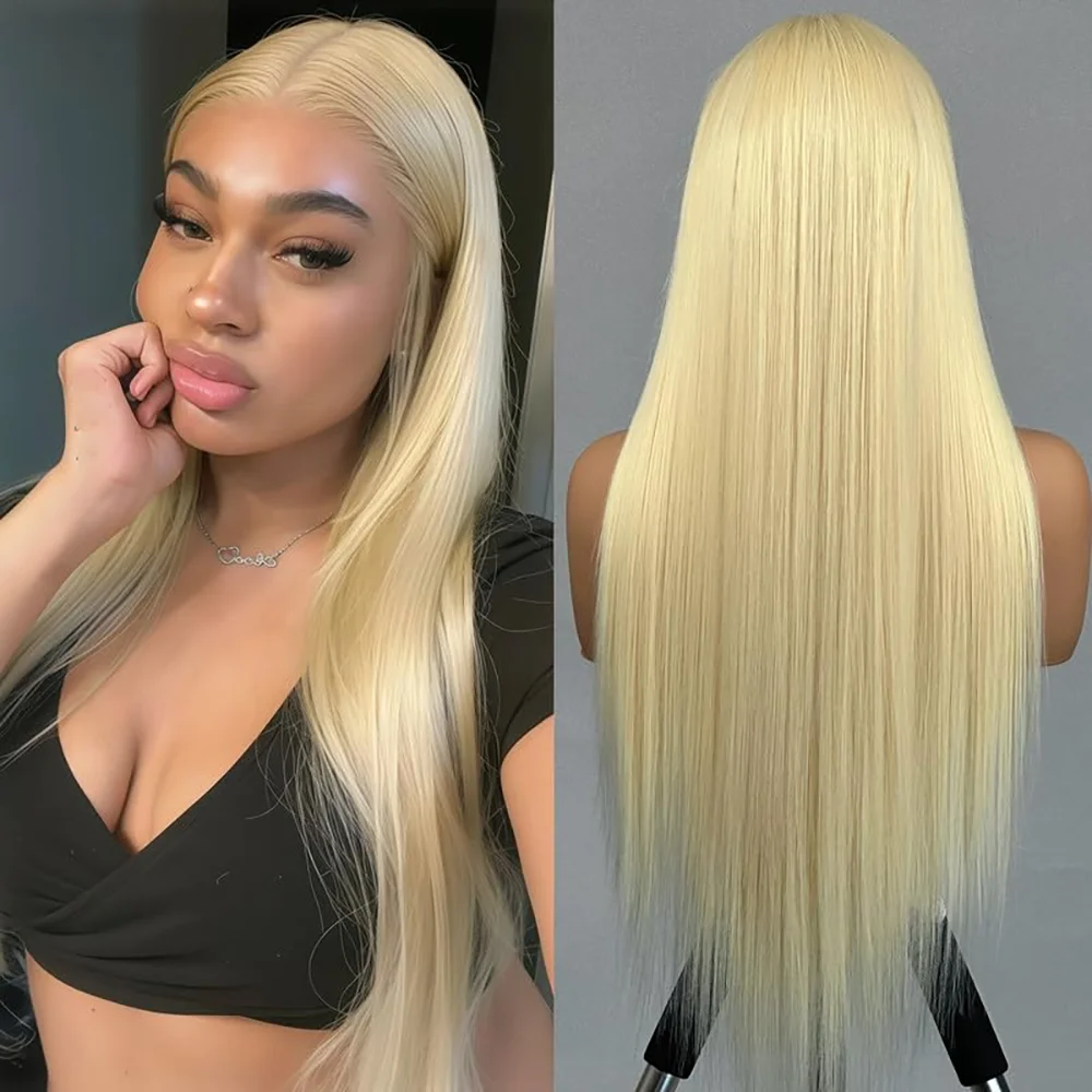 Perruques en cheveux humains blond miel 613 HD 13x6, densité 200%, lisses comme des baguettes, avec dentelle frontale 13x6, 30-34 pouces, perruque brésilienne Remy 13x4 avec dentelle frontale, perruque en cheveux humains blonds 613 avec baby hair, dentelle HD 13x4, perruque blonde 613 pré-épilée, nœuds blanchis, densité 220 pour femmes