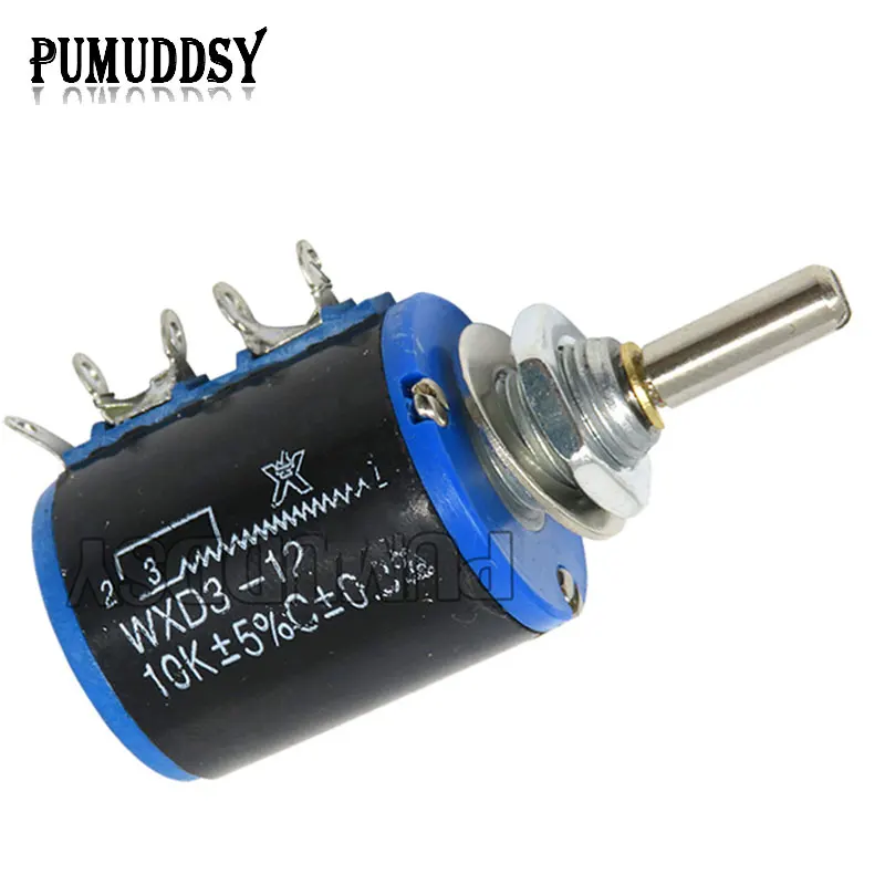 

1pcs WXD3 WXD3-12 1W 1K 2K2 3K3 4K7 10K Ohm 100R 220R 470R 2.2K 3.3K 4.7K 1W Wirewound Potentiometer