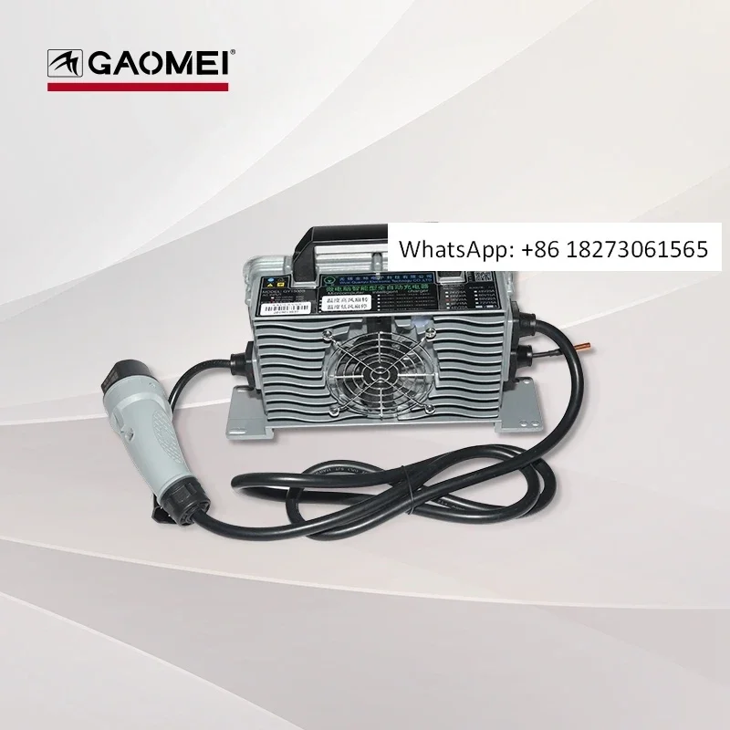 

GAOMEI GM50B hand push floor scrubber charger accessories 24V15A maintenance free battery charger