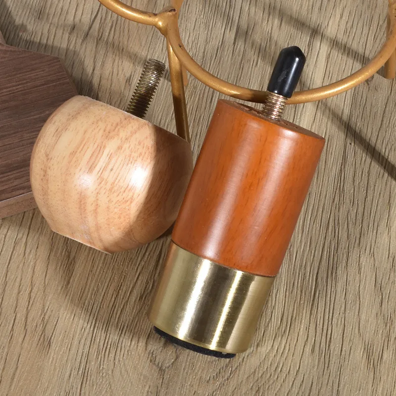 

1Pcs Solid wood furniture universal sofa foot TV cabinet foot bed legs support foot pad cabinet support foot