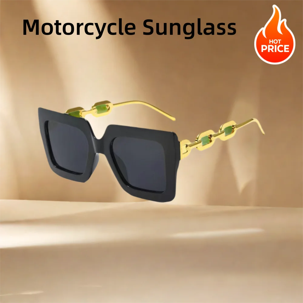 

Fashion UV400 Protection Oversized Square Sunglasses Luxury Vintage Big Sun Glasses Retro Shades for Women & Men