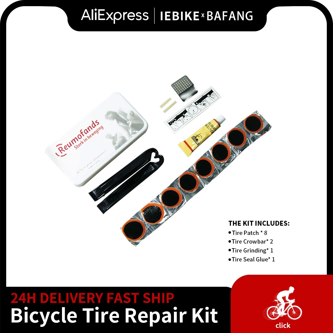 Bicycle Tire Repair Kits Tools Cycling Inner Tube Patching Tyre Filler Glue Free Cold Patch Sealant Fix Portable Tirekit