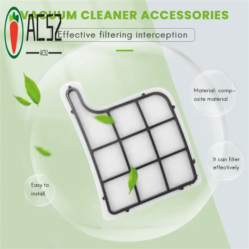 AC52-3 Pieces Motor Protection Filter Protection Filter Filter Suitable For Vorwerk Kobold VK 135 And 136