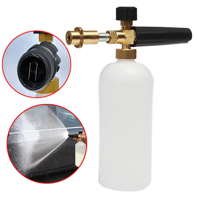 

New Car Pressure Washer Snow Foam Lance Soap Sprayer 1L Bottle for Karcher K Series