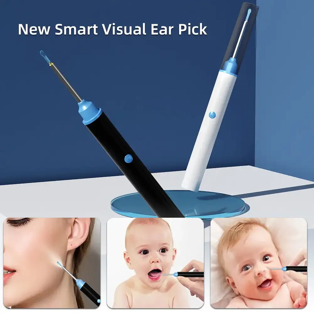 Wireless Intelligent Visual Ear Digging Spoon High-definition Rechargeable Luminous Ear Spoon Ear Wax Removal Tool Ear Cleaner