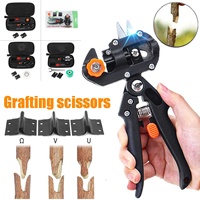 Whole set Profession Garden Fruit Tree Pruning Shears Scissor pruning Shear floristry Grafting CuttingTool with Tape+3pcs Blades
