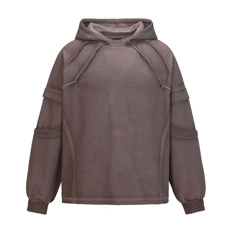 Хип-хоп негабаритный повседневный свитшот уличная одежда Harakuju повседневный пуловер толстовки для мужчин весна осень