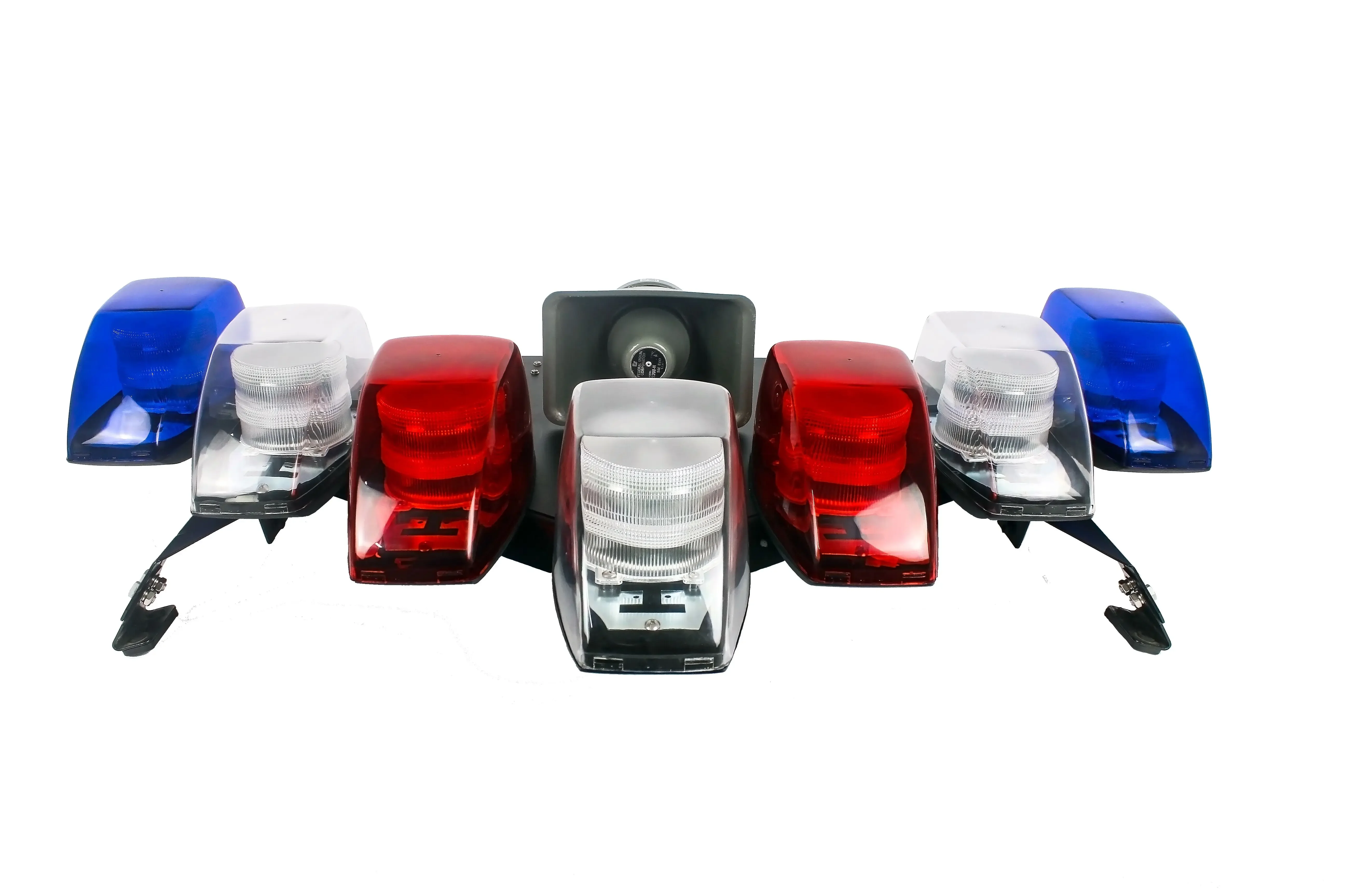 V字型LED点滅緊急警告スピーカーセキュリティカーライトバー