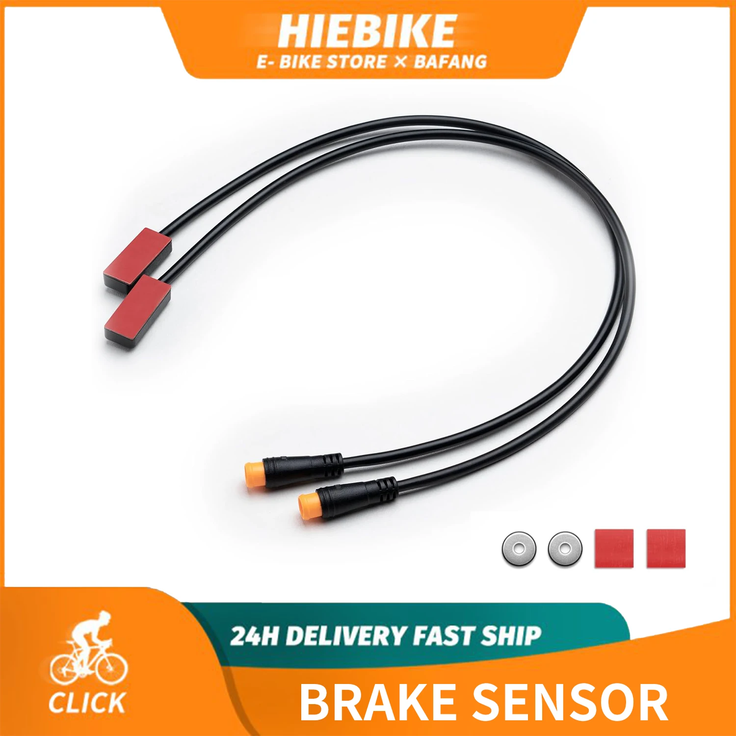 

Brake Sensor Waterproof 3 Pin Cable Magnets Ebike Hydraulic Power Cut Off Sensor for Bafang Mid Drive Motor Kit Electric Bicycle