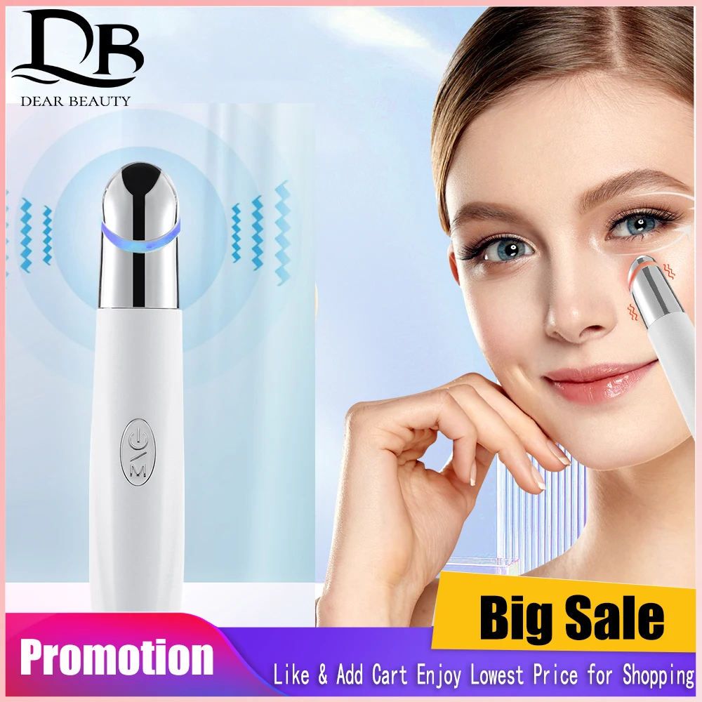 IPL Eye Beauty Device Red Blue Purple Lights Importer Heating Vibration Lighten Dark Circles Bags for Eye Dazzling USB Charging