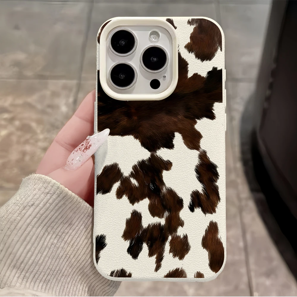 Brown Hair Shockproof Lychee P - đánh giá và giá Phone Cases Brown