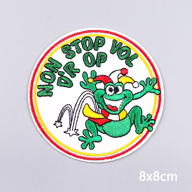 2026 Oeteldonk emblemen opstrijkbare patch Nederlandse carnaval badge voor festival geborduurde patch op kleding viering souvenir cadeau