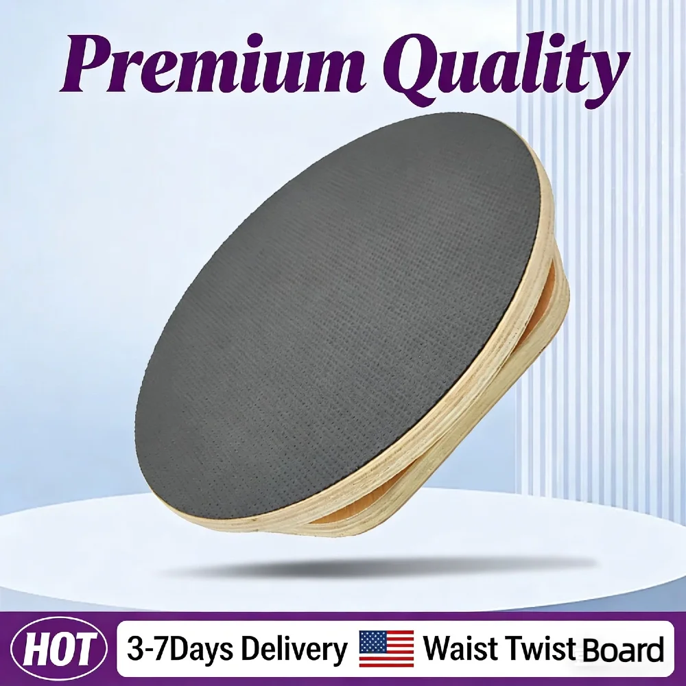 

Ab Twister Exercise Board Stomach Waist Trainer Eco-Friendly Non Slip EVA Silicone Pads 15mm Thick Hexagonal for Full Body Slimm