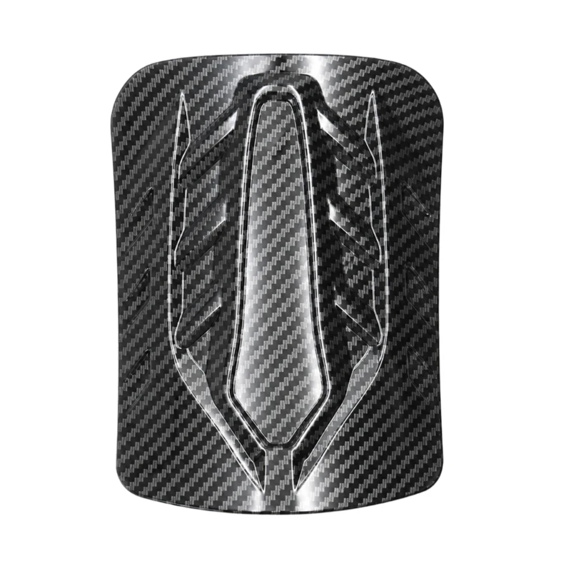 A2UC Cover Trim for Motorcycle Exterior Styling, Carbon Pattern Accent Panel for NMAX155 2020-2024, Single Part for