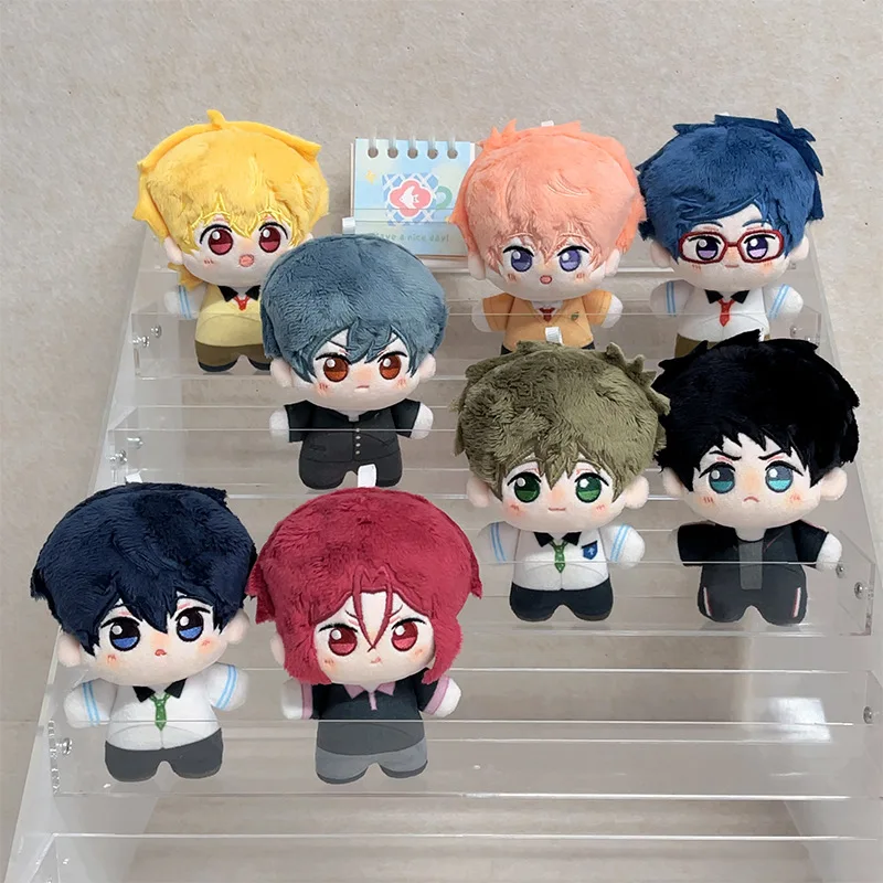 En Existencia, Muñeco de Peluche de Algodón de 10 cm del Club de Natación Iwatobi, Regalo de Cumpleaños para Fans, Adorno para Mochila