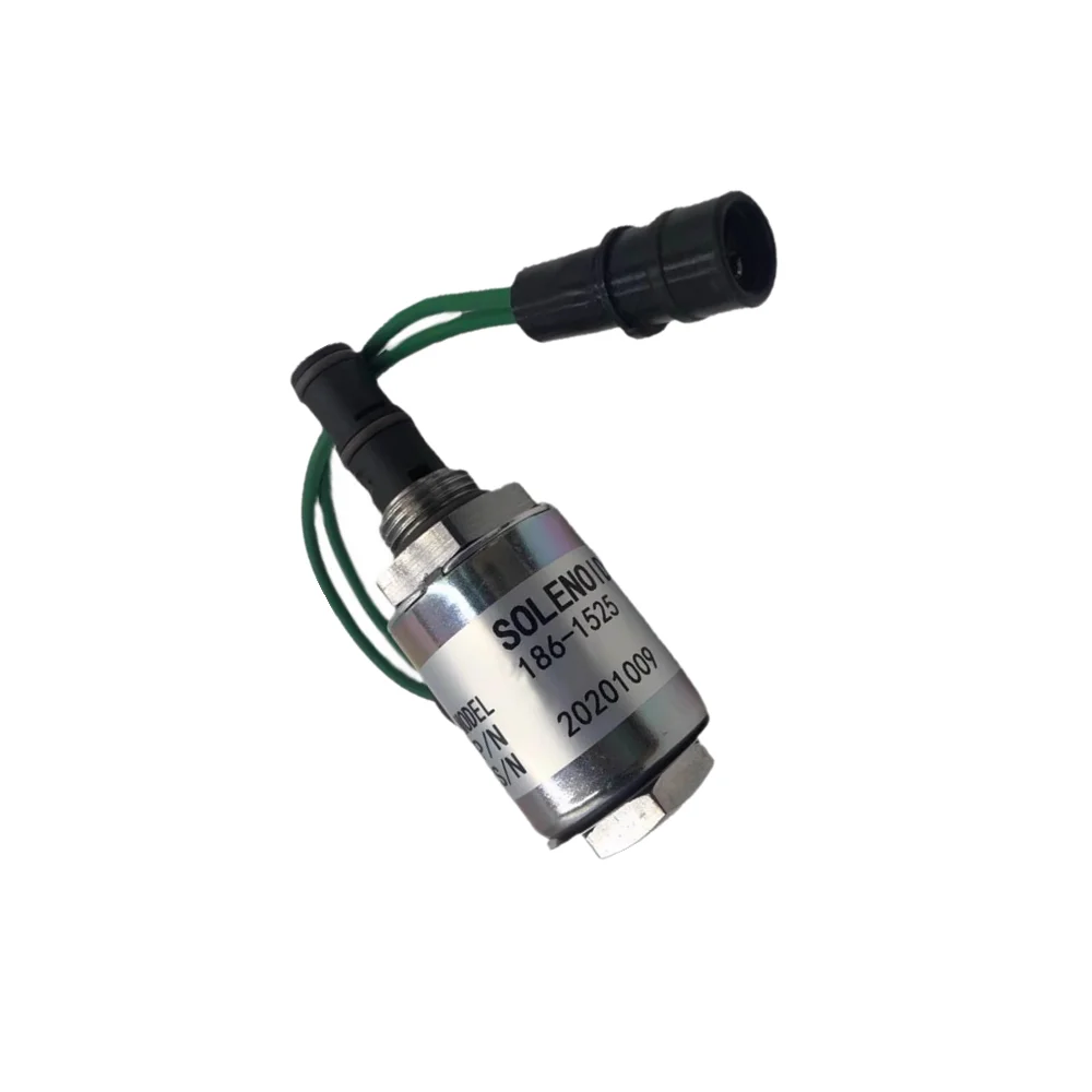 

186-1525 186-1526 For Excavator Accessories 120H/HNA, 135H/160H Grader Solenoid Valve