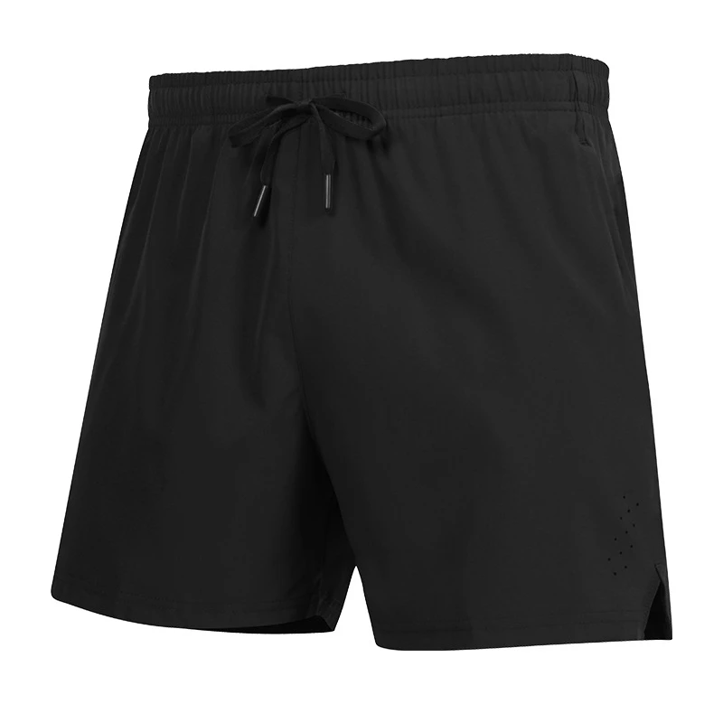 New Summer running shorts Men\'s sports jogging fitness shorts Gym training Quick-drying sports Zipper pocket male Cropped pants