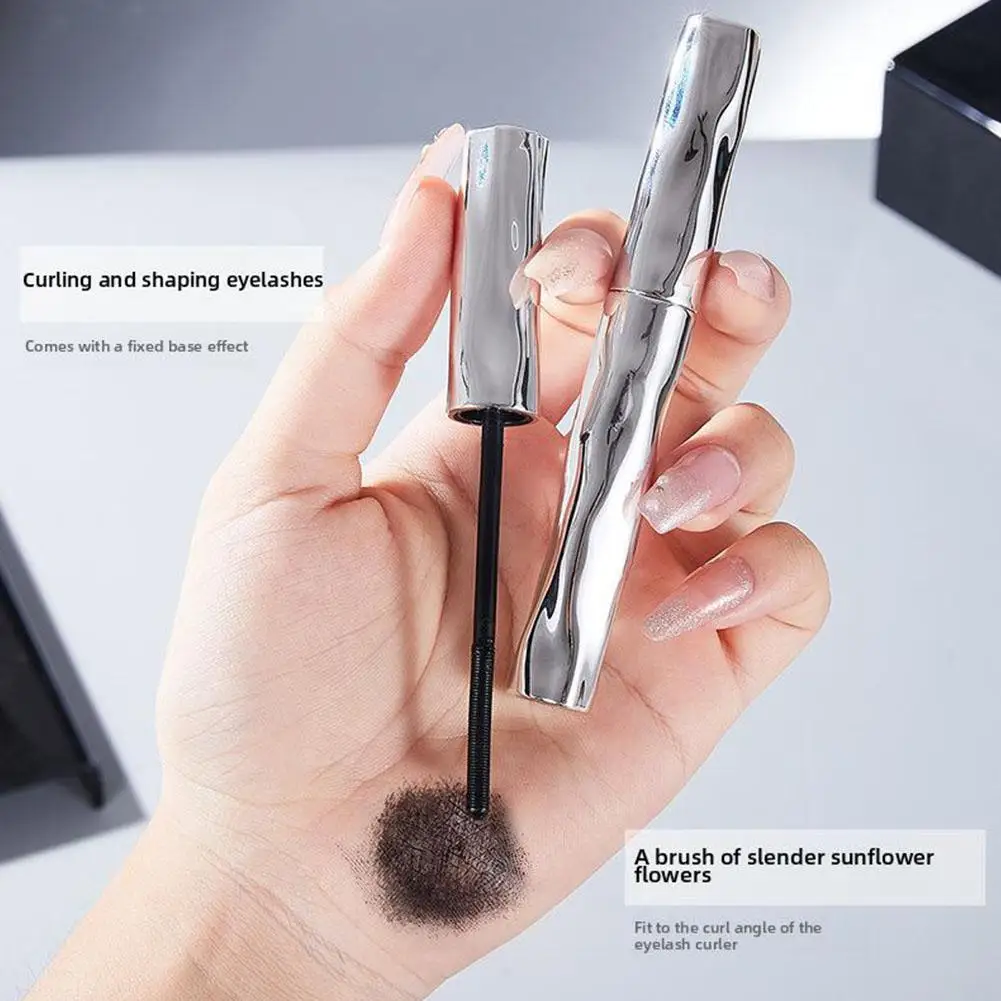 Mascara arricciante nero naturale Mascara a lunga durata impermeabile a prova di sbavature Ricci Addensare Tubo Mascara Eye Lash Trucco cosmetico