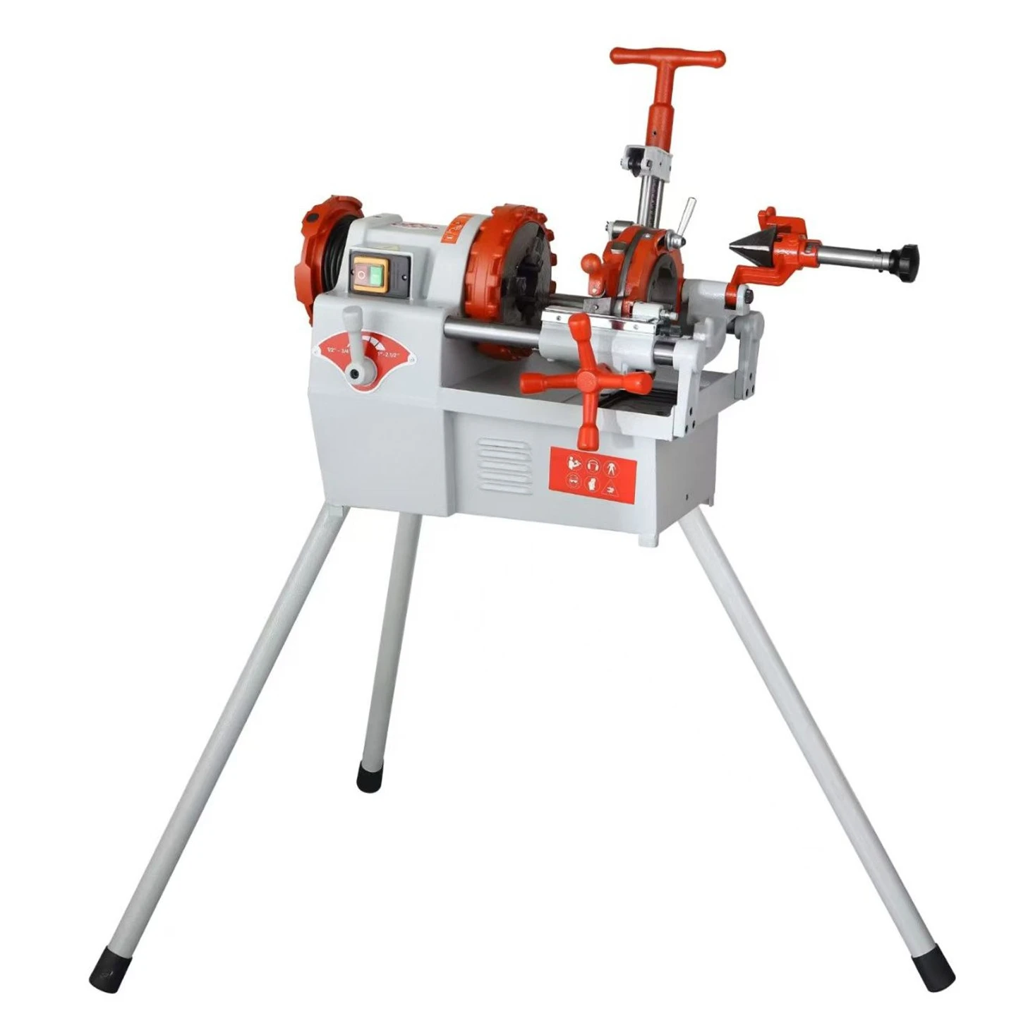2 inch 4 inch electric threading machine Z3T-N100F high power and high efficiency pipe cutting wire machine, wire twisting