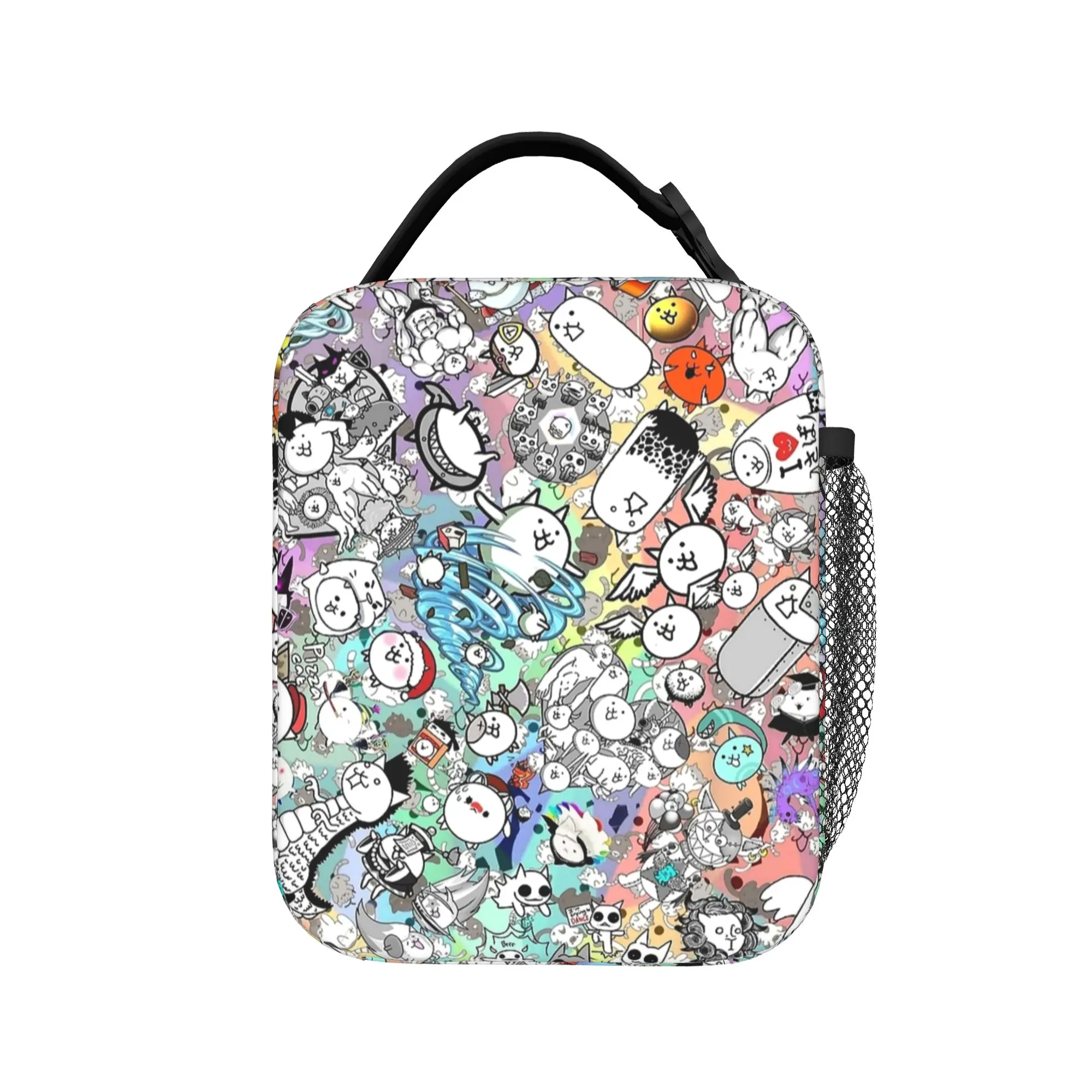 The B-Battle C-Cats Insulated Lunch Bags Thermal Bag Reusable,Lunch Container  Leakproof Tote Lunch Box for Men Women College