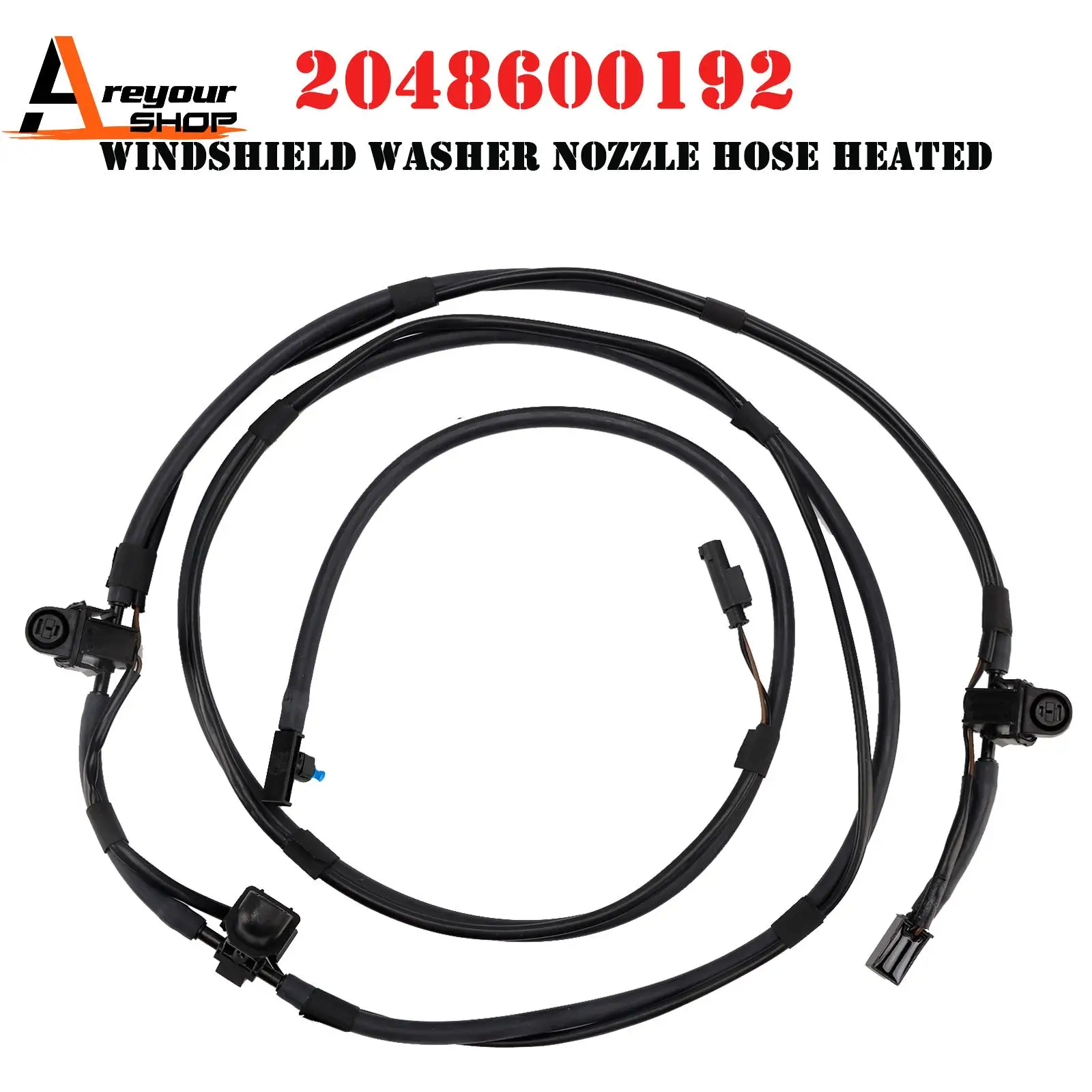 

Windshield Washer Nozzle Hose Heated 2048600192 for Mercedes-Benz C-Class W204