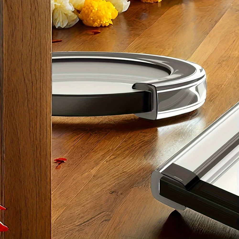 

1 шт. U-образная прозрачная защитная накладка для углов мебели, самоклеящаяся защитная полоса, защита для дверных рам. Прочный