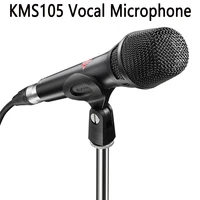 Micrófono KMS105 kms 105 micrófono Vocal supercardioide Microfonos condensador transmisión de audio canto estudio de grabación