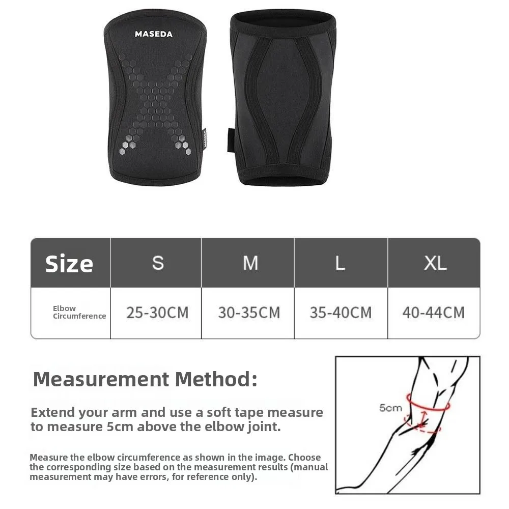 Anti-collision Elbow Compression Sleeve Breathable Thickened Elbow Protector Wrap Elastic Elbow Support Elbow Brace Adults
