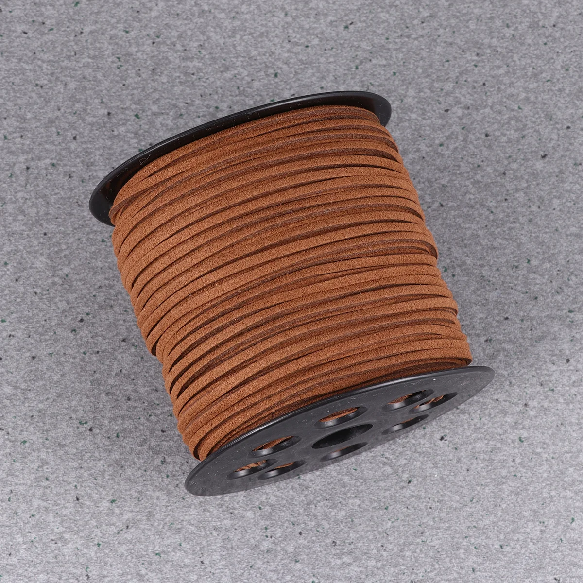 

1 Roll Soft Cord 90M Light Coffee Microfiber Double-Sided for Handmade Jewelry Craft Decoration Shoes Clothing DIY Gift