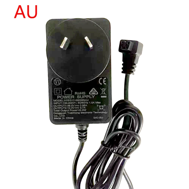 مصدر طاقة DITONG MX60W مناسب لجهاز عرض HY300Pro+، 36 فولت/0.95 أمبير و12 فولت/0.7 أمبير