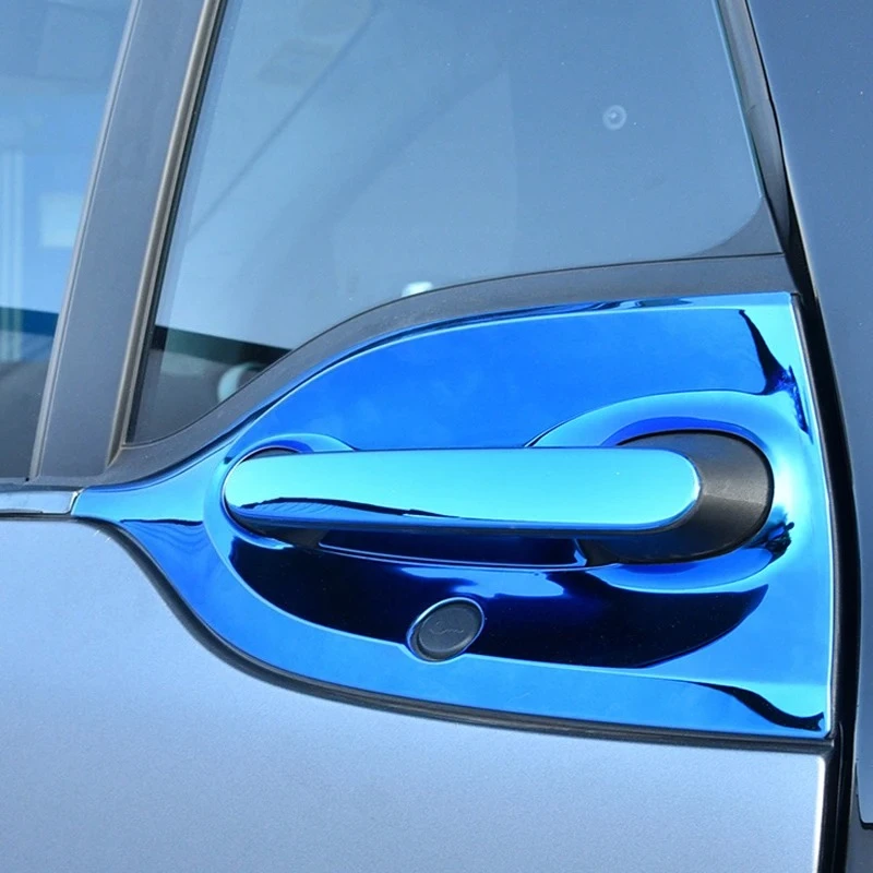 Car Door Handle Door Bowl Protection Guards Trim Stickers for Smart Fortwo 453 2018-2020 Anti Collision Scratches Protector view 5