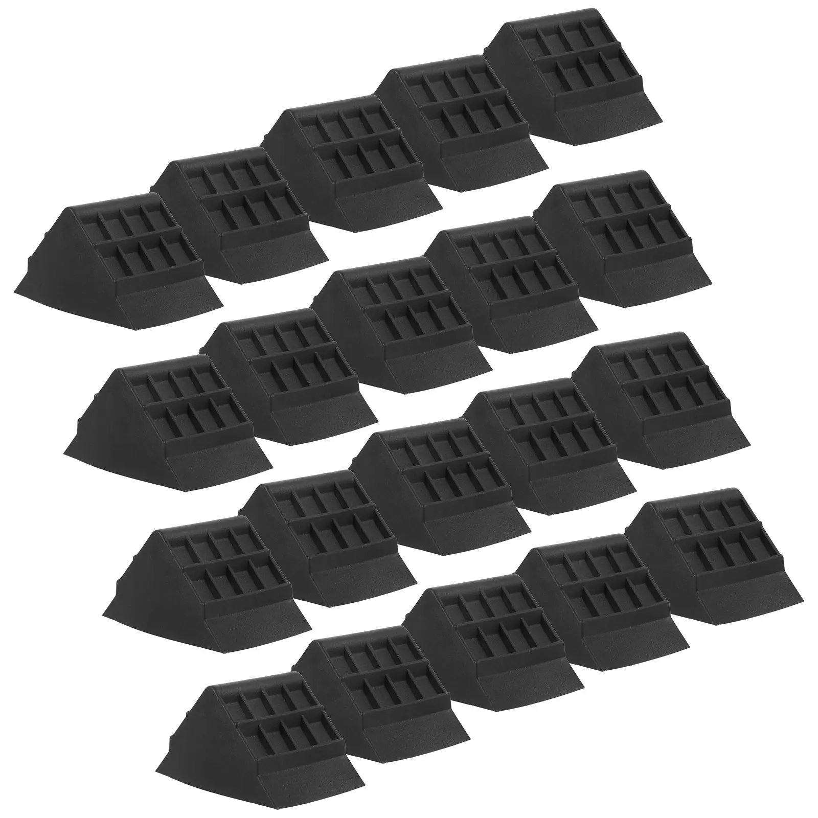 

100 Pcs Door Corner Protectors Guards for niture Protective Edge Plastic Covers Table