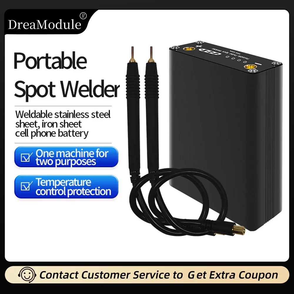 

NEW Upgrade Spot Welder With 5500mah Battery DIY Welding Machine Kit For 18650 26650 Battery Pack Portable Welding Tools