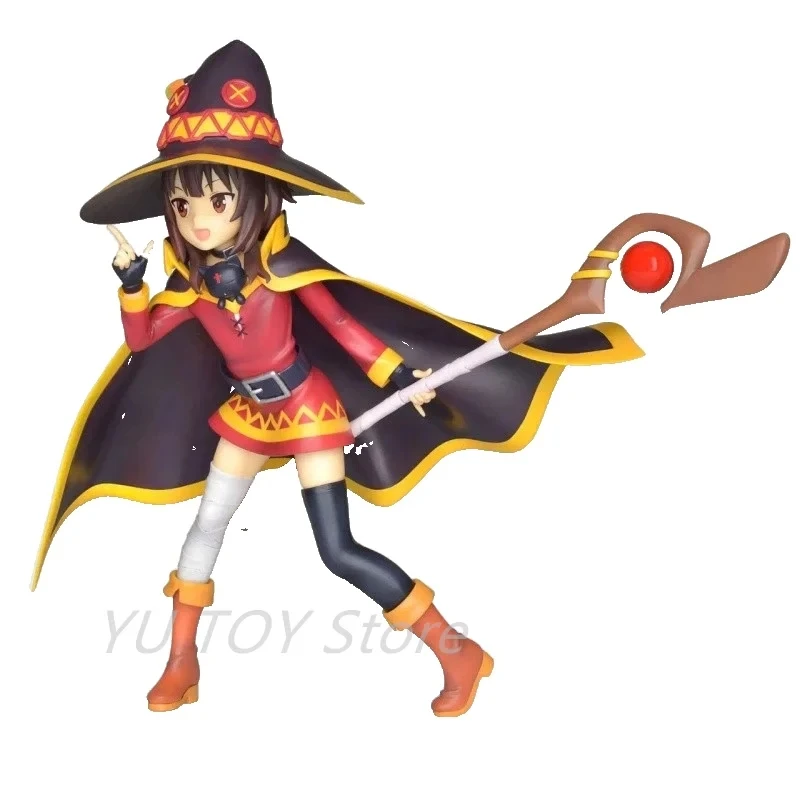 ¡ Konosuba! Figura de PVC Legend of Crimson Megumin, juguete de modelos coleccionables
